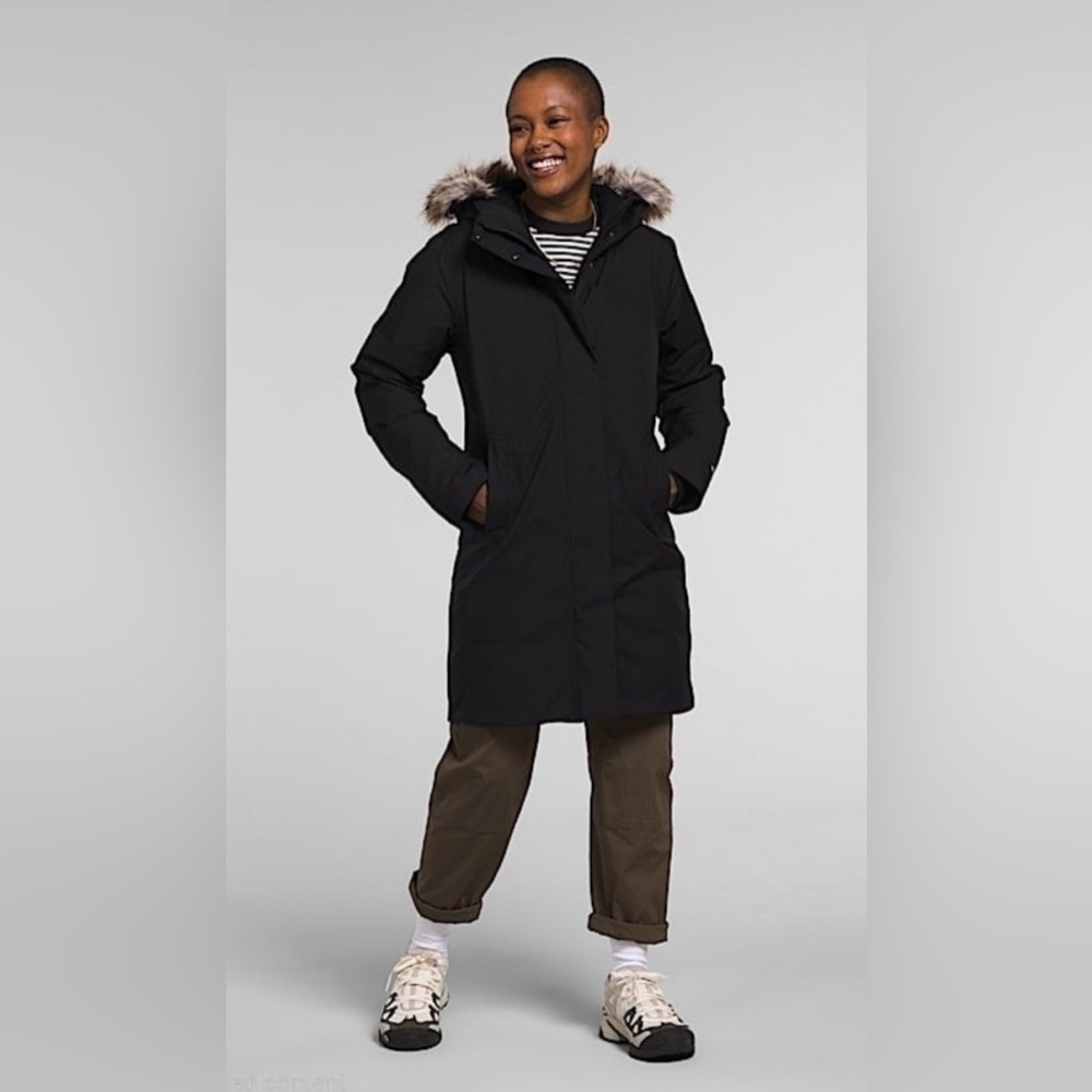Women's The North Face Black Winter Parka